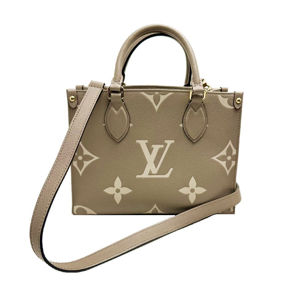 Louis Vuitton Handbag Bicolor Empreinte On the Go Tourtreme Crme